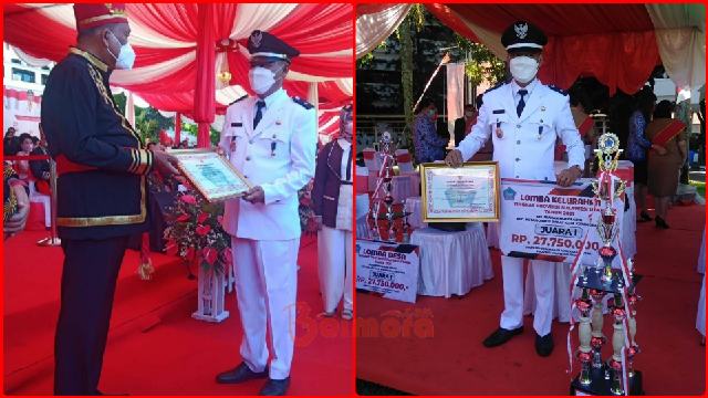 Mogolaing Raih Juara 1 Lomba Kelurahan Tingkat Provinsi Sulut Tahun 2021