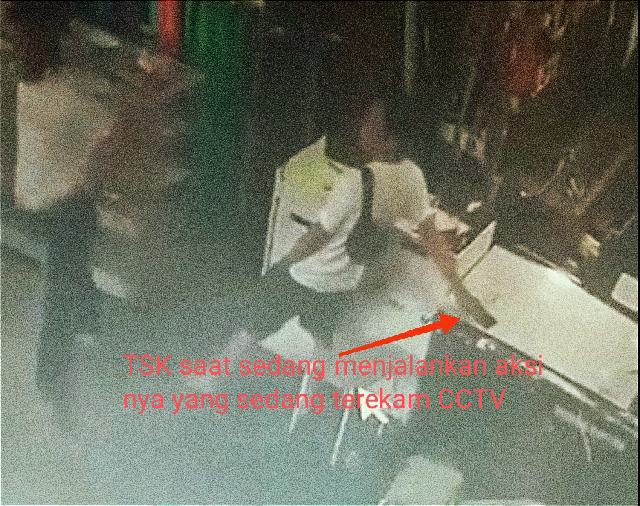 Terekam CCTV Saat Beraksi, TSK Dede Berhasil Ditangkap Tim Resmob Polres Kotamobagu