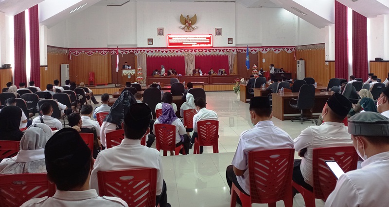 DPRD Setujui dan Menetapkan APBD Tahun Anggaran 2022 Kabupaten Bolsel