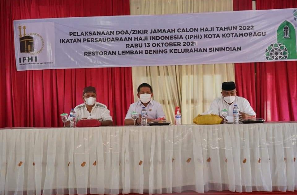 Wakil Walikota Nayodo Hadiri Kegiatan Doa dan Dzikir Bersama IPHI Kotamobagu