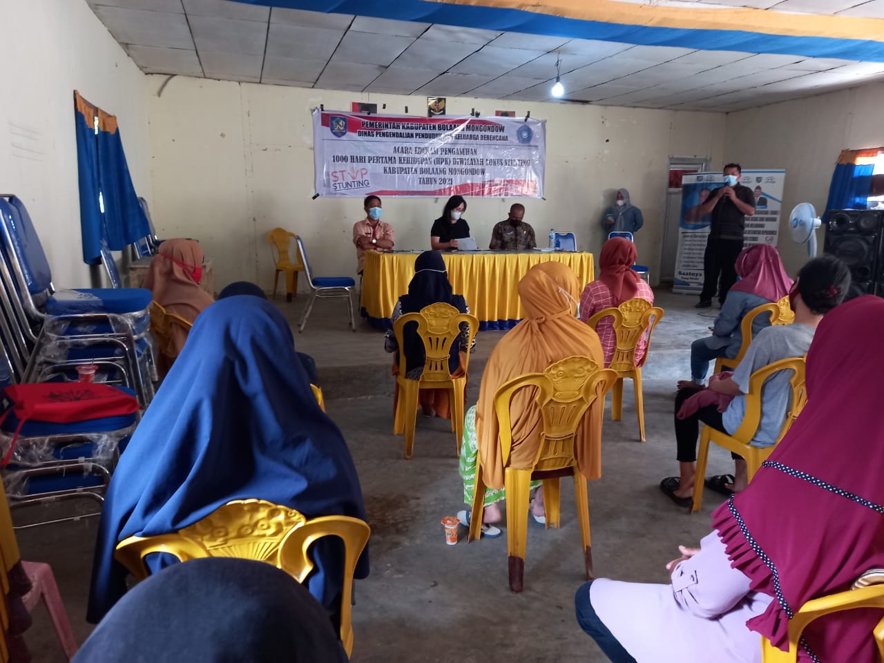Tekan Angka Stunting, DPPKB Bolmong Gelar Pengasuhan 1000 HPK