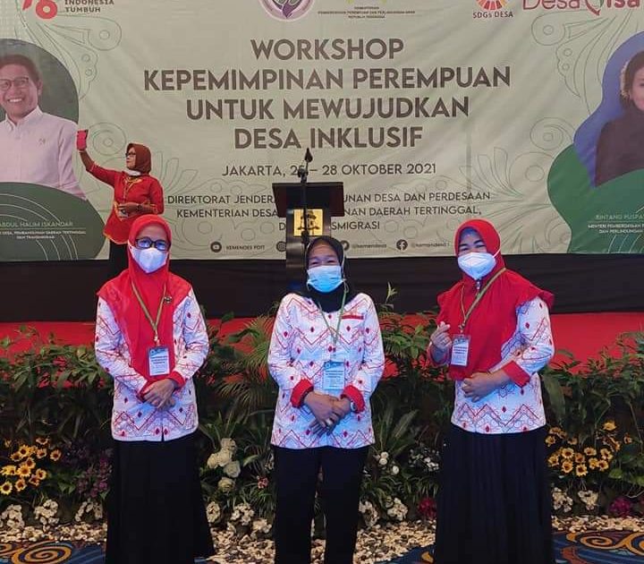 Sangadi Tangagah Terpilih sebagai Peserta Worshop Kepemimpinan Perempuan di Kemendes PDTT RI