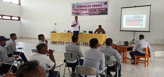 Dishub Kotamobagu Gelar Bimtek Orientasi Lalu Lintas Tahun 2021