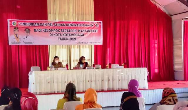 Pelatihan Kewirausahaan Kembali Digelar Disperindagkop-UMK Kotamobagu