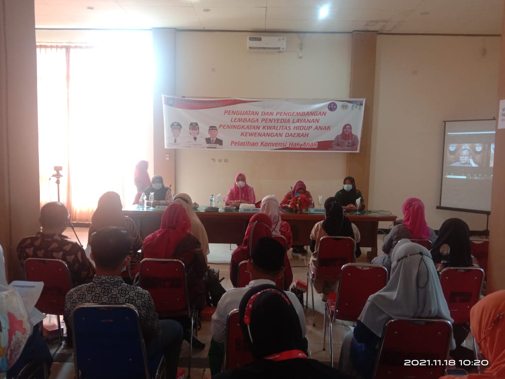 DPPPA Bolmong Gelar Pelatihan Konvensi Hak Anak