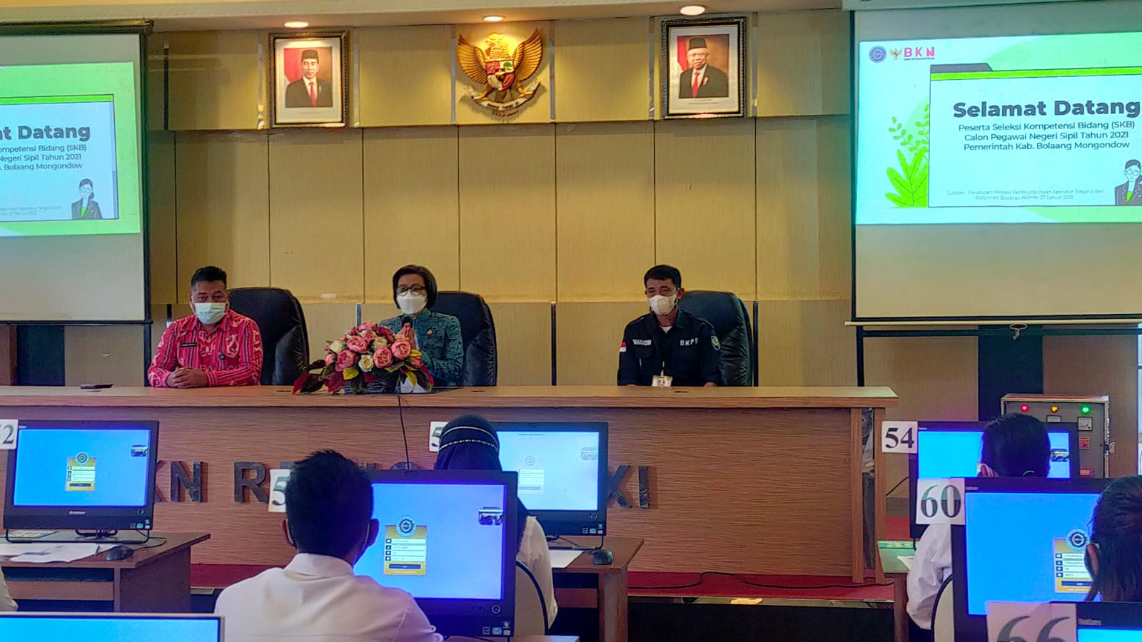 Bupati Yasti Buka Pelaksanaan SKB CPNS Bolmong