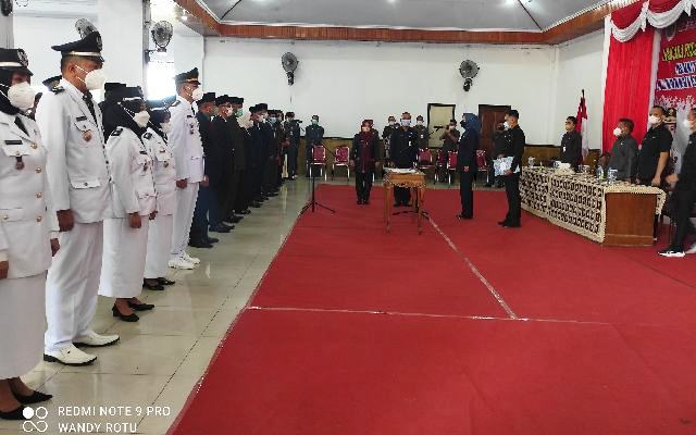 Wali Kota Tatong Bara Lantik Pejabat Eselon II dan III Pemkot Kotamobagu