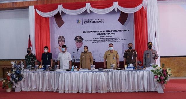 Wali Kota Buka Musrenbang Perubahan RPJMD Kotamobagu Tahun 2018-2023