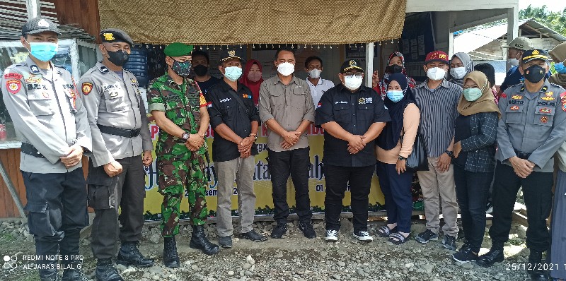 Bersama Ketua DPRD, Bupati Boltim Kembali Kunjungi Posko Pengamanan Nataru