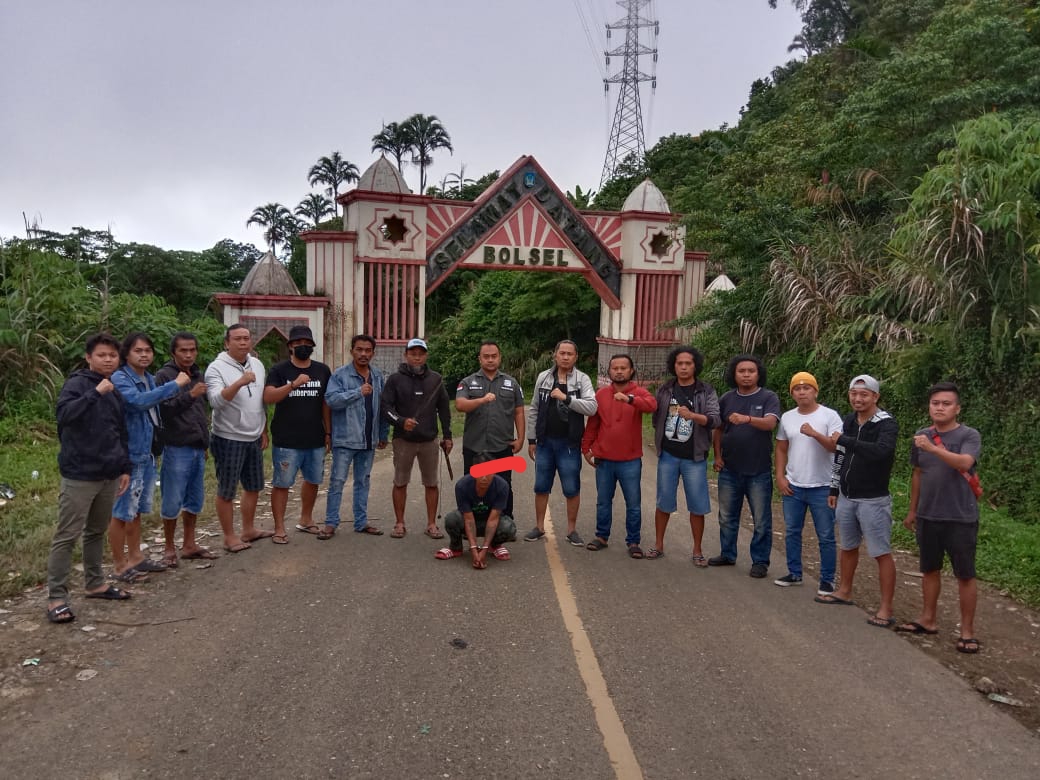 Polres Kotamobagu Ringkus Terduga Pelaku Pembunuhan Warga Tungoi
