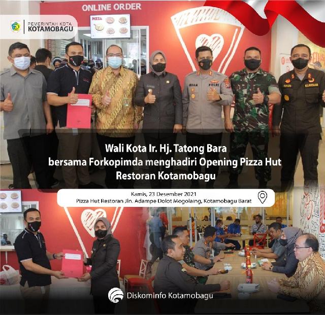 Pizza Hut Resmi Buka Outlet di Kotamobagu, Wali Kota: Ini Bukti Kemudahan Investasi