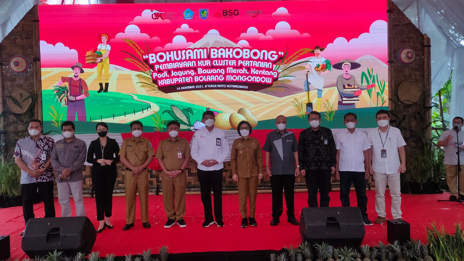 Bohusami Bakobong Diluncurkan Pemkab Bolmong dan BSG