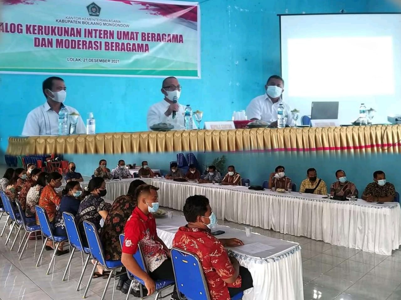 Tokoh Agama di Bolmong Ikuti Dialog Kerukunan