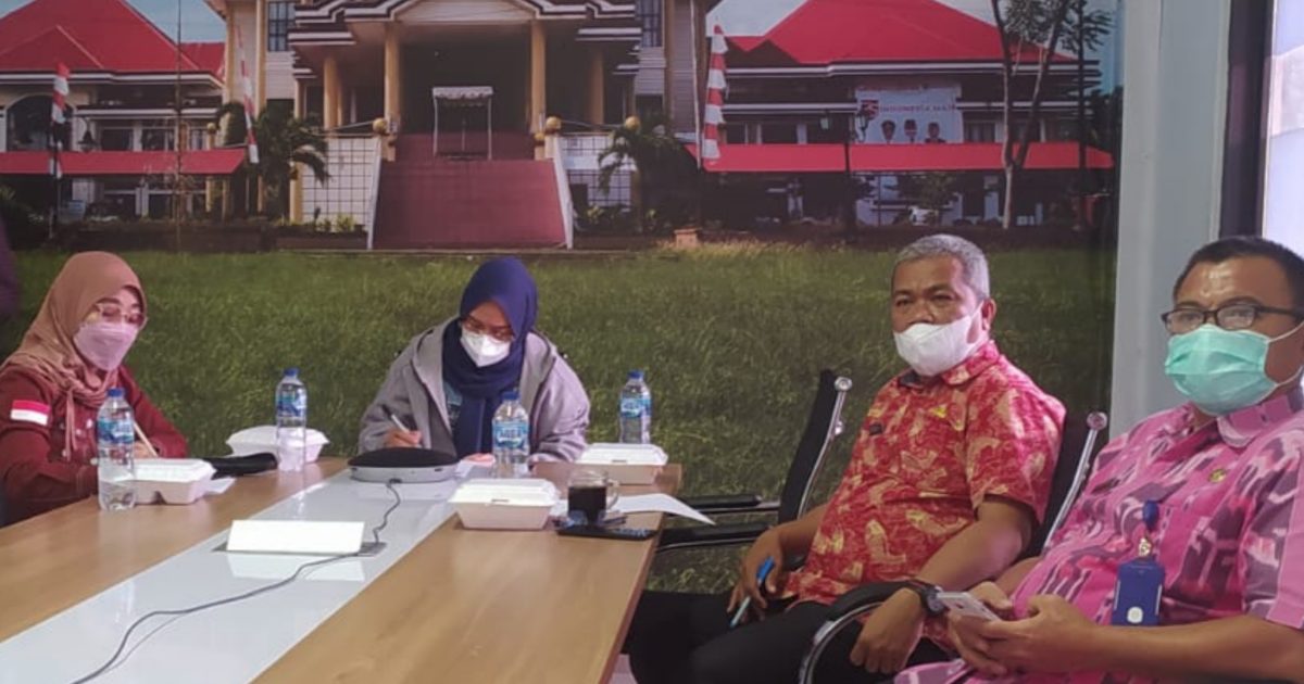 Pemkab Bolmong Ikut Sosialisasi PTSL Tahun 2022 Bersama Menteri ATR/BPN