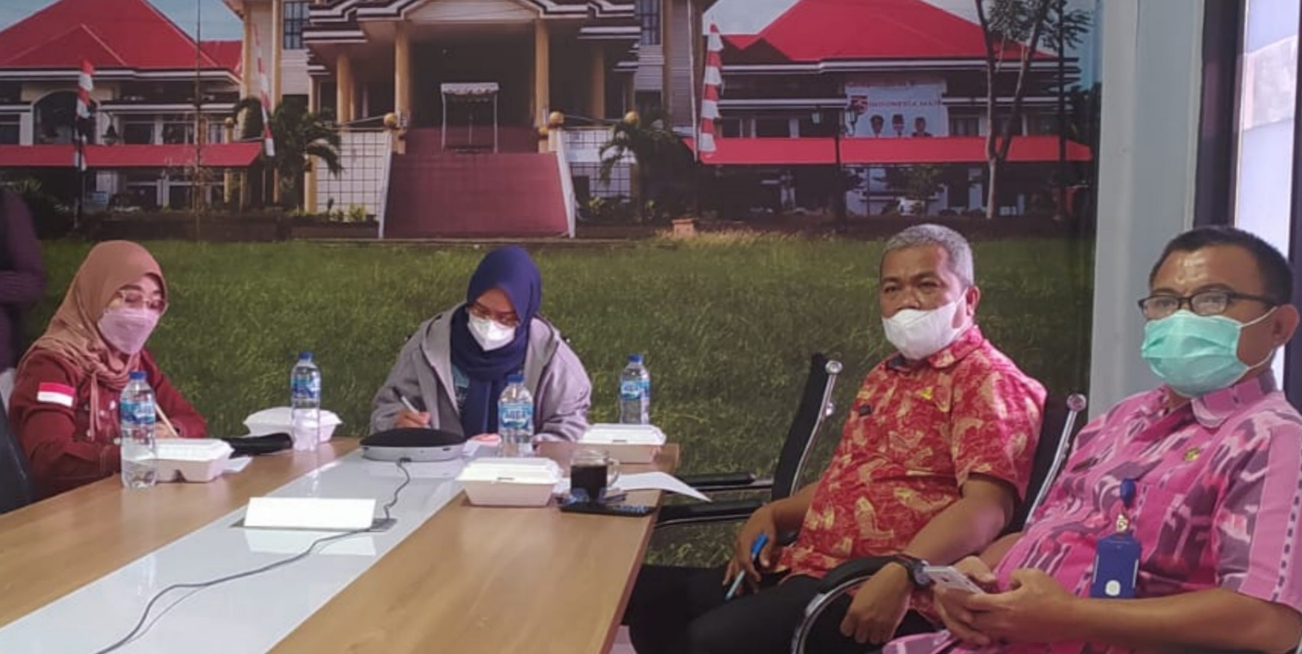Pemkab Bolmong Ikut Sosialisasi PTSL Tahun 2022 Bersama Menteri ATR/BPN