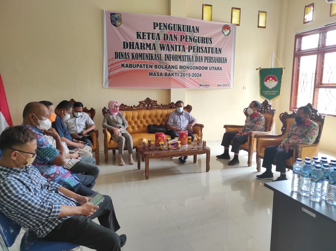 Kominfo Bolmut Terima Kunker Komisi 1 Bersama Ketua DPRD Provinsi Gorontalo