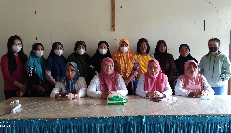 Kadis PP dan KB Lakukan Pertemuan Dengan Kader se-Kecamatan Kotabunan