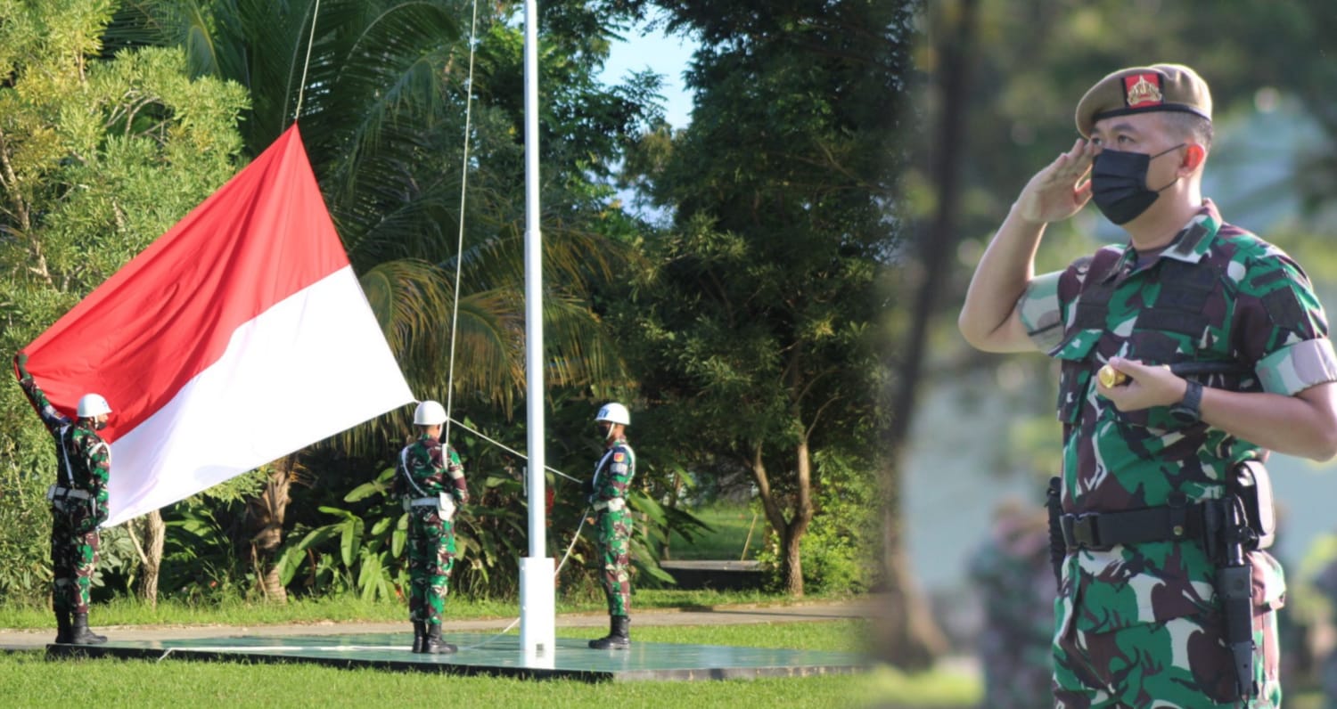 Pimpin Upacara Rutin, Danyon Armed 19 Bogani Ungkapkan Makna Penting