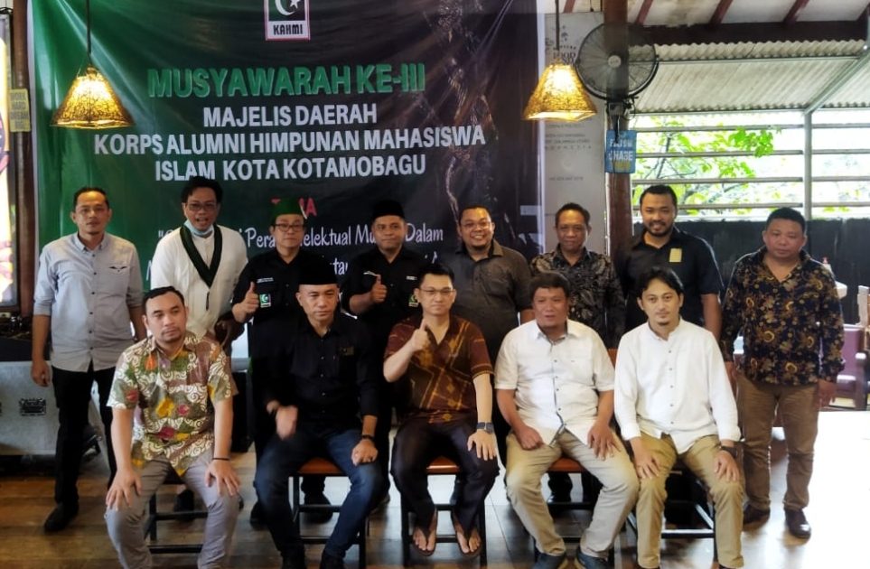 Musyawarah dan Mufakat Lahirkankan Lima Presidium Terbaik KAHMI Kotamobagu