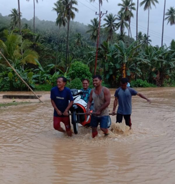 4 Desa Dilanda Banjir, Pemda Boltim Segera Lakukan Tindakan Cepat