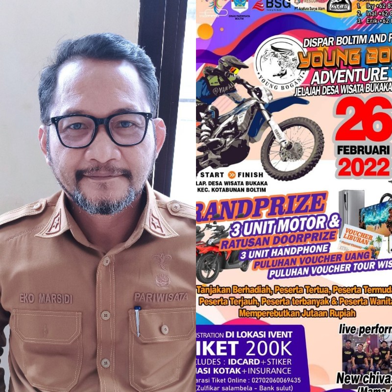 Boltim Naik Level 3 PPKM, Kegiatan Adventure Trail di Tunda