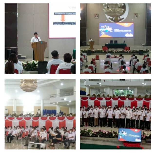 Kadis Kominfo Sulut Sosialisasikan  Program Pembangunan Digitalisasi Informasi Pedesaan