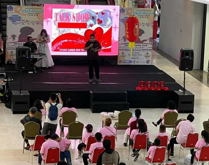 Steven Liow Wakili Gubernur Hadiri Talk Show Yayasan Kanker Anak Pejuang Hebat Sulut