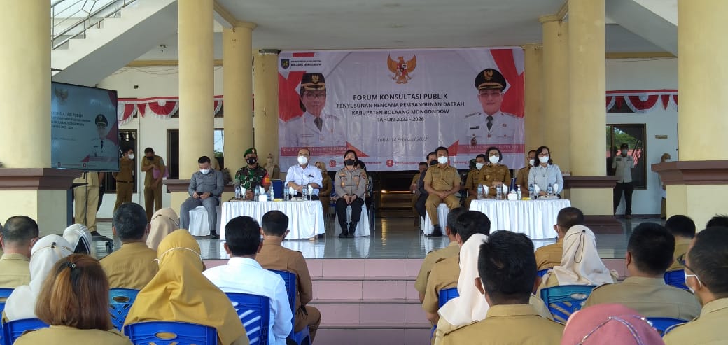 Berikut Acuan RPJMD Kabupaten Bolmong Tahun 2023-2026