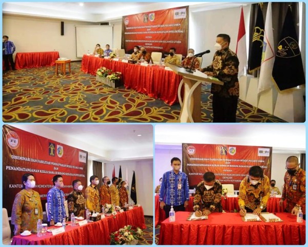 Wakil Wali Kota Hadiri Kegiatan Deseminasi Pendaftaran Merk Pelaku UMKM di Kotamobagu