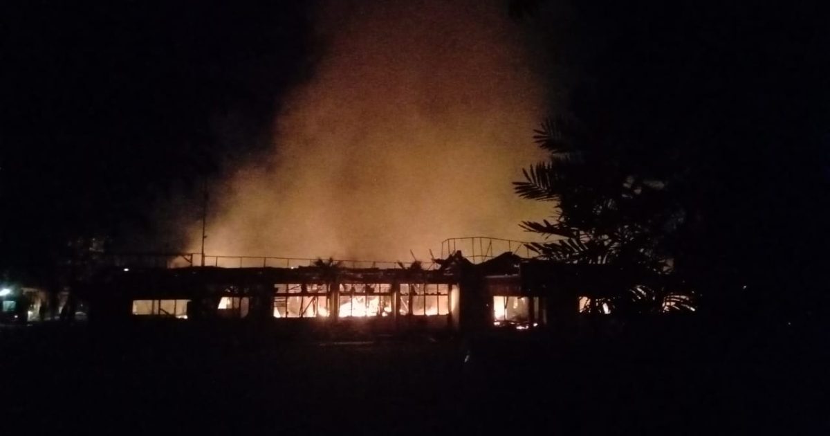 Makopolres Kotamobagu Ludes Dialap si Jago Merah