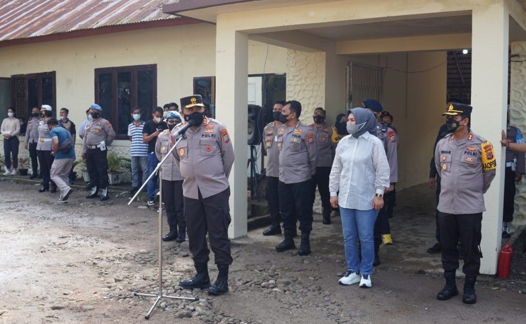 Wali Kota Bersama Forkompimda dampingi Kapolda Sulut Tinjau Kesiapan Gedung Sementara Polres Kotamobagu