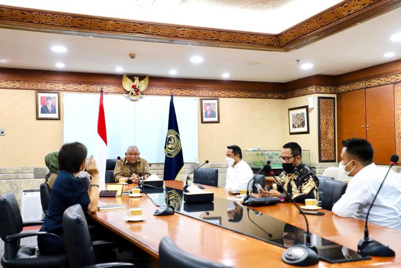 Audiensi Dengan Kemenparekraf, Bupati Paparkan 12 Potensi Wisata di Kabupaten Boltim