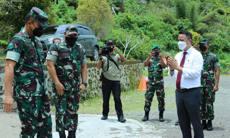 Bupati Boltim Terima Kunjungan Pangdam XIII Merdeka