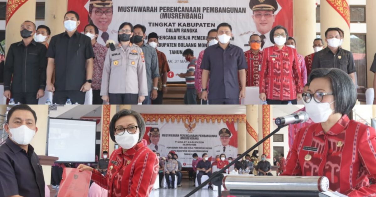 Pemkab Bolmong Gelar Musrenbang RKPD Tahun 2023, Berikut Harapan Bupati Yasti
