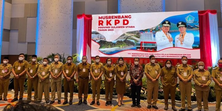 Bupati Bolmong Yasti Soepredjo Mokoagow hadir Musrembang RKPD Sulut