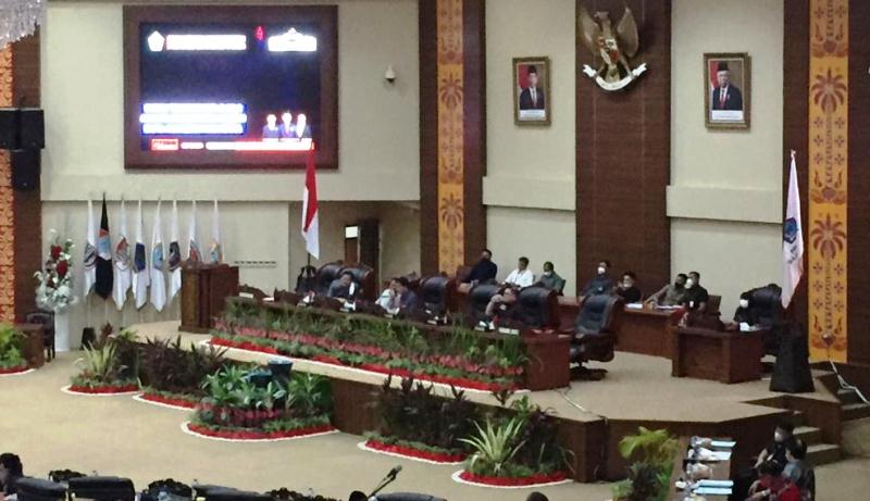 DPRD Sulut Sampaikan Rekomendasi LKPj Gubernur Tahun 2021 dan Paripurnakan Empat Agenda Penting Sekaligus