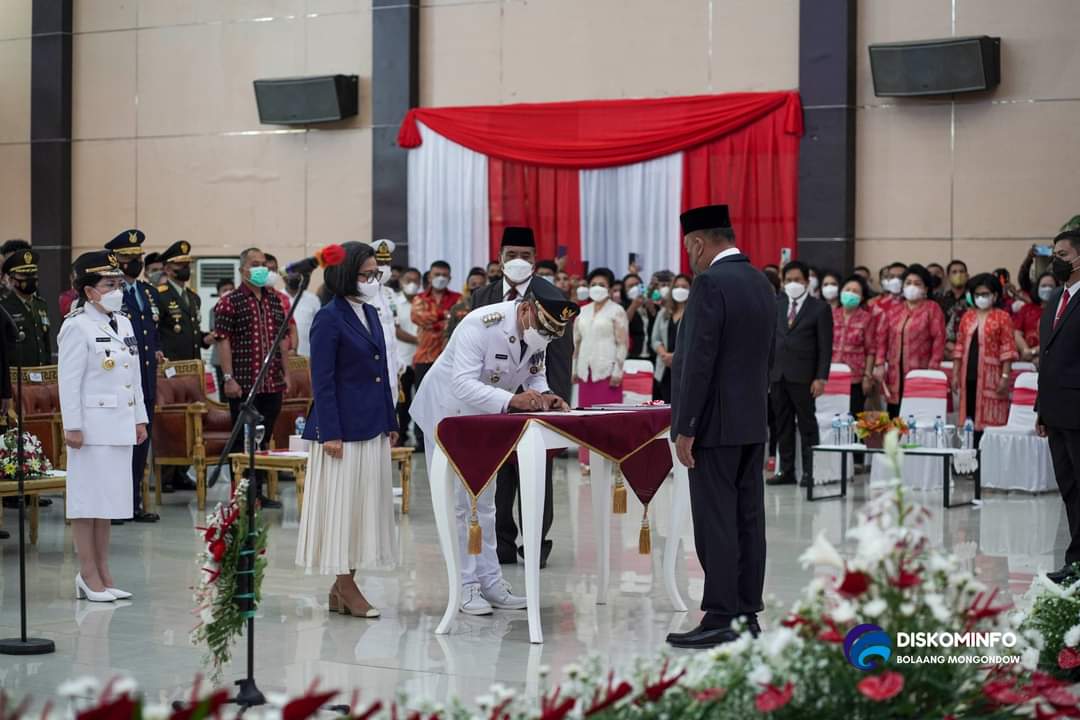 Pj Bupati Bolmong Limi Mokodompit Resmi Dilantik