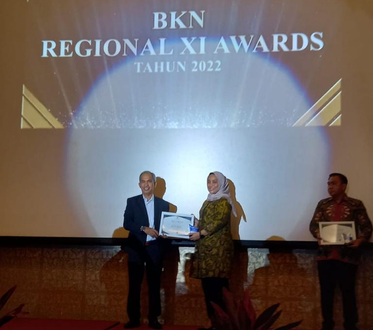 Pemkot Kotamobagu Raih Penghargaan BKN Award Tahun 2022