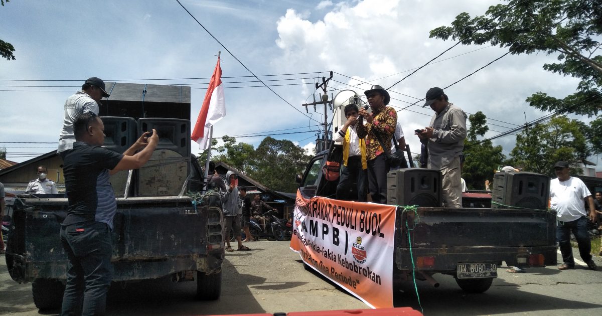 Awali Rencana Demo 1 April, AMPB Buol Gelar Mimbar Bebas