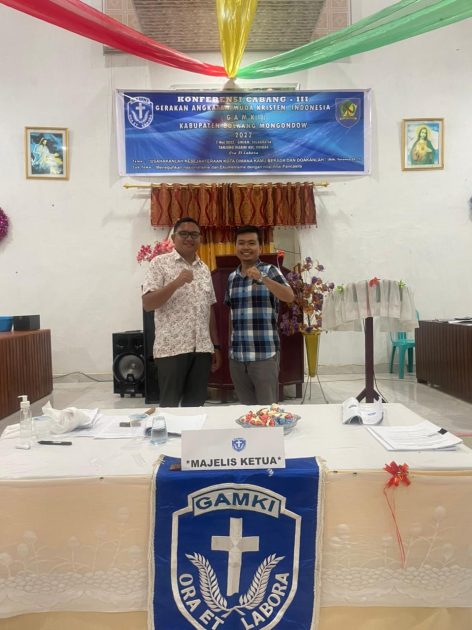 Gabriel Tangkere Terpilih Aklamasi Ketua GAMKI Bolmong