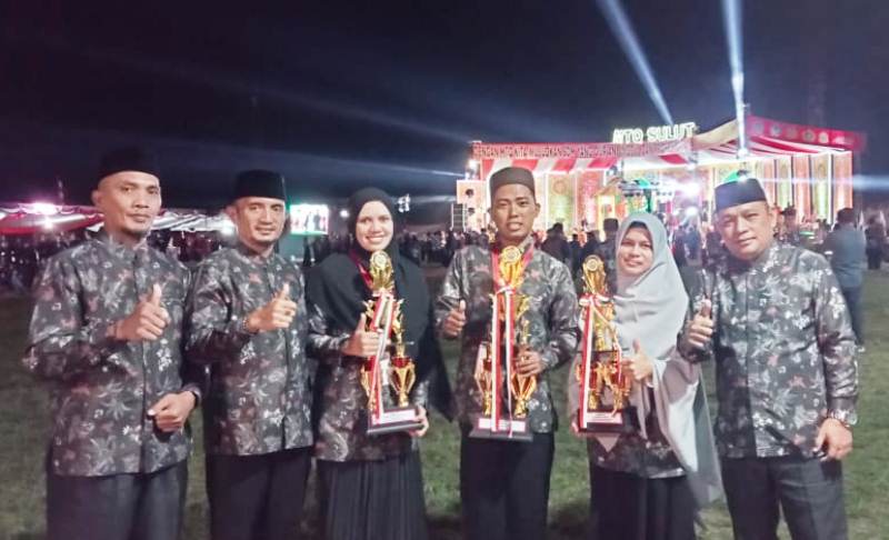 Kafilah Kabupaten Bolmut Torehkan Pretasi di 12 Kategori pada Ajang MTQ ke-XXIX 2022 Tingkat Provinsi