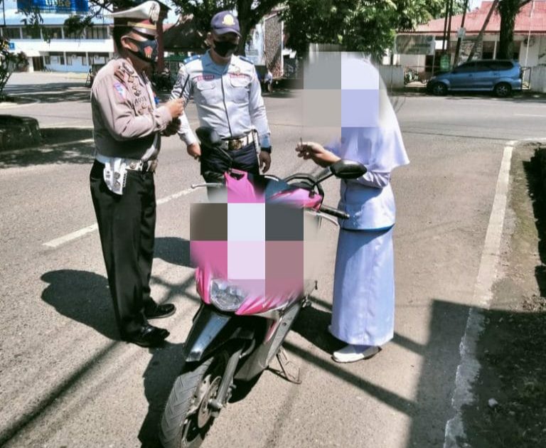 Puluhan Kendaraan Diamankan Satlantas Polres Kotamobagu, Berikut Tujuh Prioritas Operasi Patuh Samrat 2022