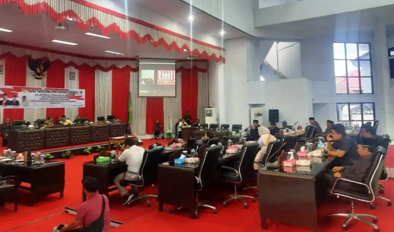 DPRD Kota Kotamobagu Gelar Paripurna Pembicaraan Tingkat II LKPj Wali Kota Tahun 2021