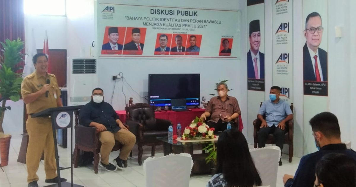 Buka Kegiatan Diskusi Publik AIPI, Steven Kandouw Ingatkan Bahaya Politik Identitas