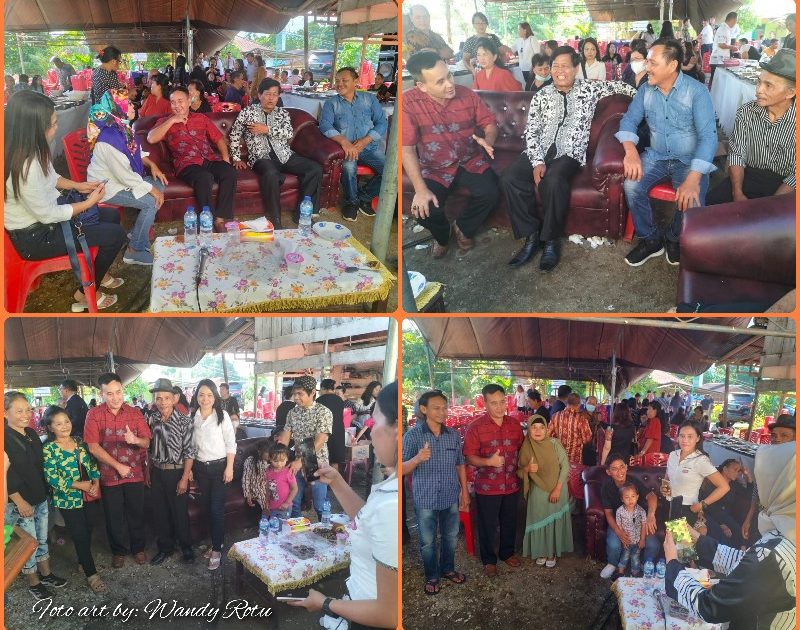 Mantan Pangdam XIII/Merdeka Disambut Hangat Kerukunan Keluarga Besar Mamahit Se-Dumoga Raya
