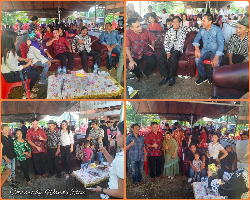 Mantan Pangdam XIII/Merdeka Disambut Hangat Kerukunan Keluarga Besar Mamahit Se-Dumoga Raya