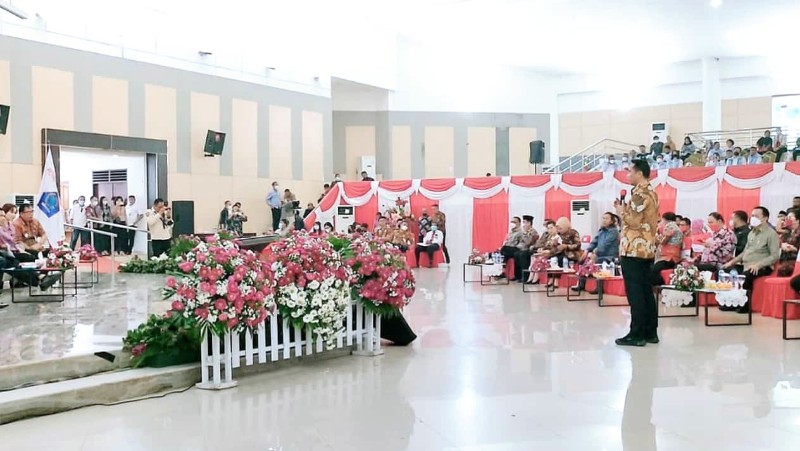 Bersama Forkopimda se-Sulut, Bupati Boltim RDP Bersama KPK