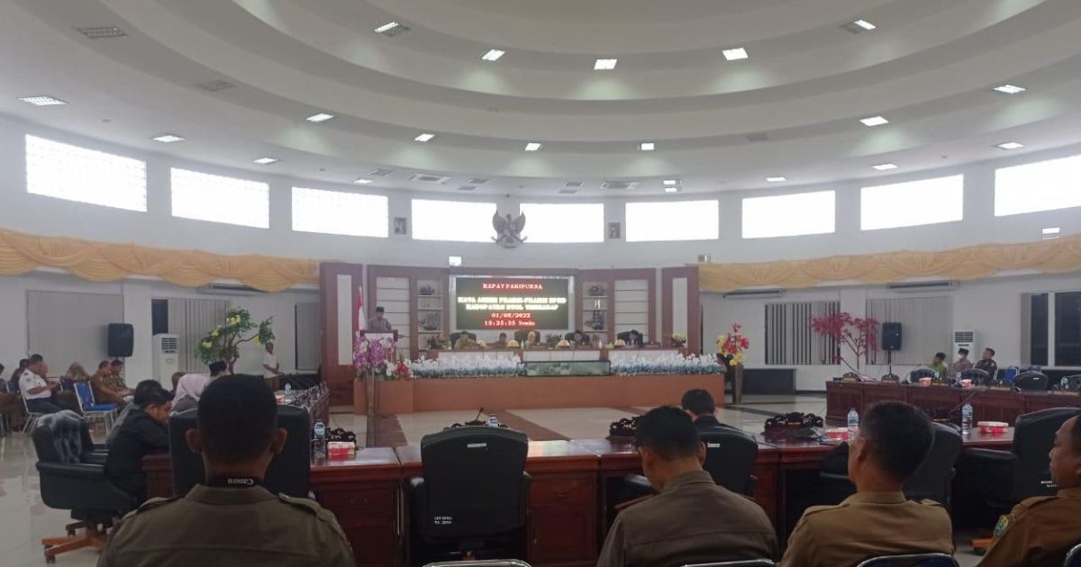 DPRD Buol Setujui Ranperda LPj Bupati APBD Tahun 2021
