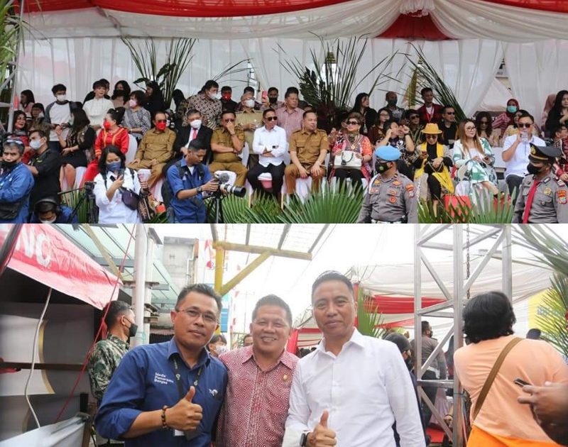 Bupati Boltim Hadiri Pembukaan TIFF Tahun 2022