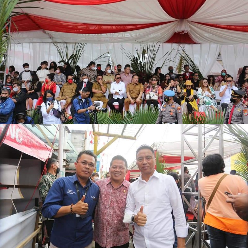 Bupati Boltim Hadiri Pembukaan TIFF Tahun 2022